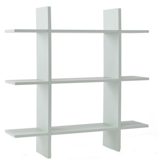 Kids Concept Wandplank Saga natural-green - 60 x 10 x 22 cm