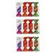 Inge-glas Christmas goods Kersthangers - 12x - snoepjes - gekleurd - 10.5 cm - kerstversiering