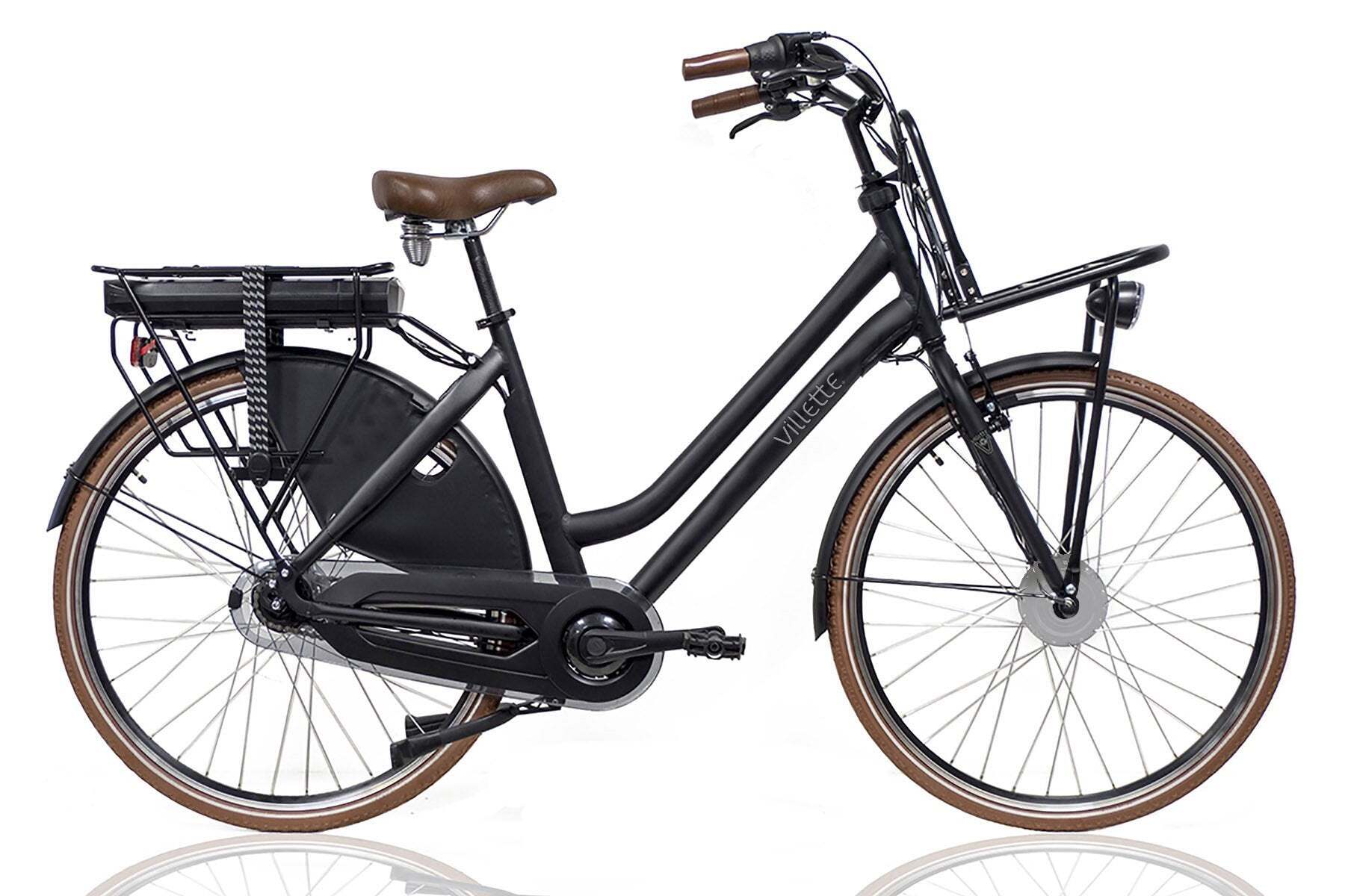Bike Service Nederland Villette l' Urban, elektrische transportfiets, Nxs 7 naaf, 13 Ah, zwart