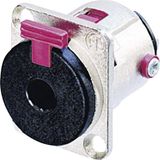 Neutrik NJ3FP6C Jackplug 6,35 mm Flensbus, contacten recht Aantal polen: 3 Stereo Zilver 1 stuk(s)