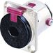 Neutrik NJ3FP6C Jackplug 6,35 mm Flensbus, contacten recht Aantal polen: 3 Stereo Zilver 1 stuk(s)