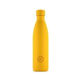 Cool Bottles - Roestvrijstalen waterfles - 750 ml - Vivid Yellow - 30,5 x 7 cm - Lekvrije thermoskan - 36 uur koude dranken en 18 uur warme dranken - Triple-Cool Technology - BPA Free