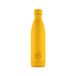 Cool Bottles - Roestvrijstalen waterfles - 750 ml - Vivid Yellow - 30,5 x 7 cm - Lekvrije thermoskan - 36 uur koude dranken en 18 uur warme dranken - Triple-Cool Technology - BPA Free