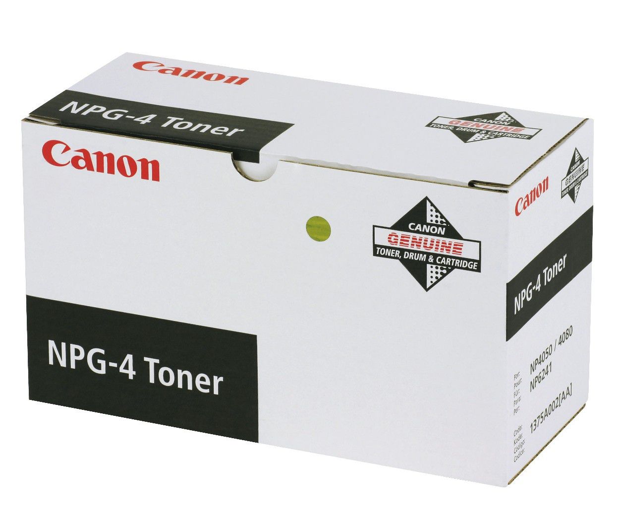 Canon NPG-4 Toner Zwart - 15000 pagina's - 1 stuk