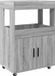 vidaXL Drankkar - 60x39,5x89 cm - Hout - Grijs Sonoma