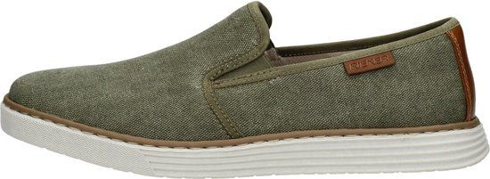 Rieker Instapper B2265-54 Groen Canvas | Maat 40