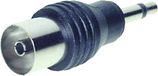 TRU COMPONENTS Adaptateur Jack Jack mâle 3,5 mm - Jack femelle Mono