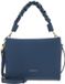 Coccinelle Sac bandoulière en cuir Boheme Grana Double Crossbody Deep Blue / Sandshell