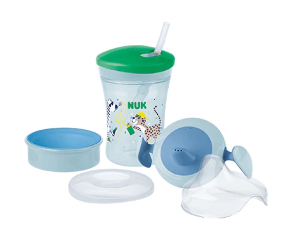 NUK Cup Set - 0.23 l - Blue, Green