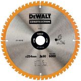 DeWALT Toebehoren - Zaagblad 254x30 mm, 60 tanden DT1182