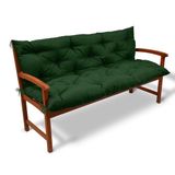 Beautissu Tuinbank kussen Flair BR - donker groen