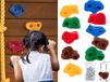 Merkloos Ikonka Klimstenen 10 stuks – Klimwand Maken – Klimmuur Handgrepen – Set Voor Klimmuur Kind – Inclusief Montagemateriaal – Multikleur