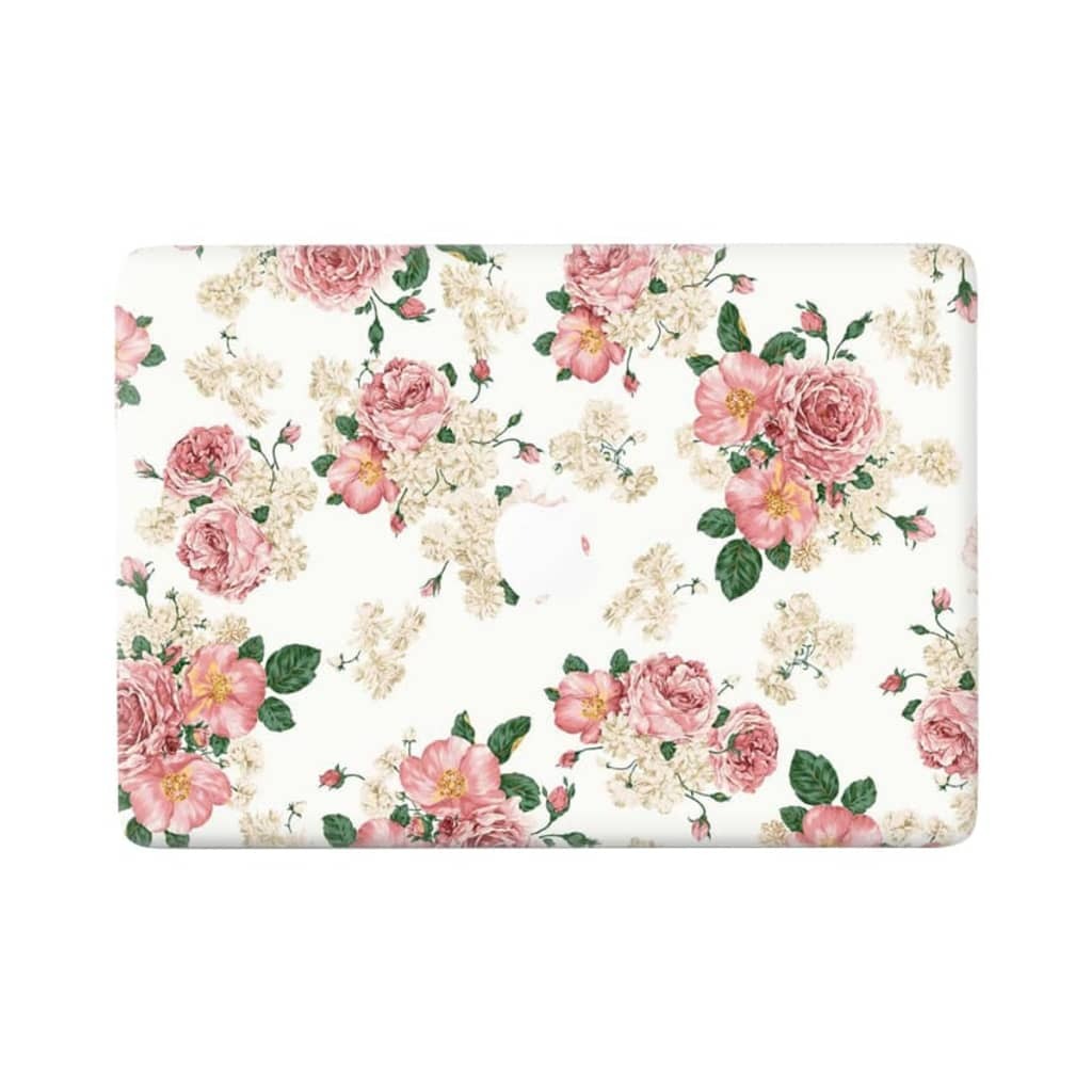 Lunso Vinyl sticker - MacBook Air 13 inch (2010-2017) - Flower Pink