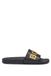 Hugo Boss heren slippers big logo zwart