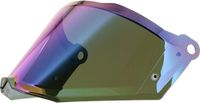 LS2 MX702 Pioneer II vizier Rainbow oliekleur / verkleurend op de zon