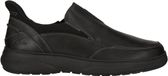 Clarks Shoes Clarks Mullan Step Heren Teenslipper Zwart Leer Maat 43