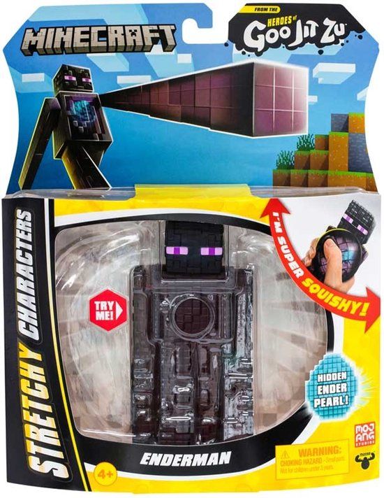 Merkloos Heroes of Goo Jit Zu Minecraft Enderman Figuur