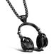 Mendes Heren Kettinghanger Headphone Black