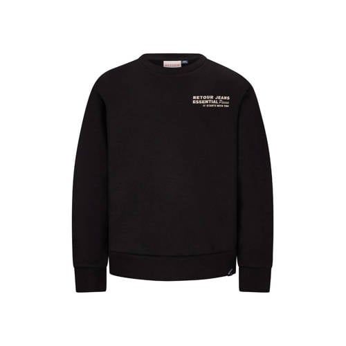 Retour Jeans sweater zwart