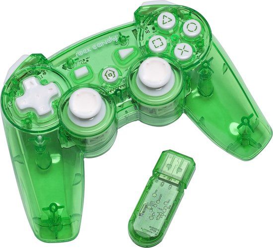 Rock Candy Wireless Controller (Groen) PS3