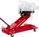 VEVOR Low Profile Car Jack 1000 Kg, Hydraulische Rolkrik met 18,5-70cm Hefhoogte en Flexibele 360° Zwenkwielen, Zwaar Hefplatform voor Garage/Werkplaats, Rood