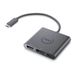 Dell DBQAUANBC070 - Interface Hub - Zwart