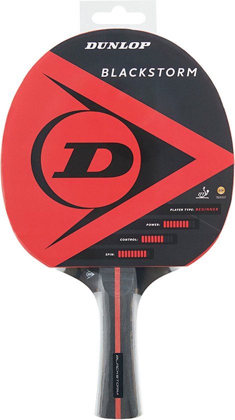 Dunlop Blackstorm TT-racket - Zwart/Rood - Maat: One Size