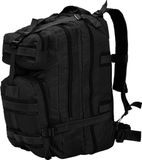 vidaXL - Rugzak - Legerstijl - 50 L - Zwart