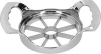 Apple slicer Stainless steel - Fruit cutter - Ergonomic handle - Durable - 8 petals - Lightweight 293 g