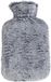 Home & Styling Bouillotte Fausse fourrure - 1.75 Litre - Gris