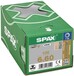 Spax Afstelschroef, platte kop houders T-Star plus WIROX 6,0 x 60 mm 100 stuks