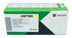 Lexmark 24B7608 Cartouche de toner Jaune Original 12000 pages