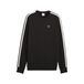PUMA Essentials Elevated sweatshirt met ronde hals voor heren S, Black Warm White