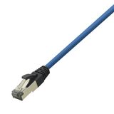 LogiLink CAT8.1 S/FTP PIMF LSZH 0.5M Blauw Netwerkkabel