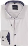 OLYMP 24/7 Luxor modern fit chemise - twill - blanc - Repassage facile - Tour de cou : 41