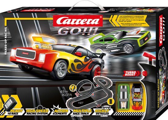 Carrera GO!!! Heads-up Racing Racebaan - 4.90 m - 1:43 - Meerkleurig