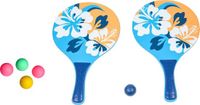 Summertime Beachball set - Hout - Blauw
