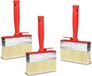 3 stuks kwasten, 120 mm x 30 mm