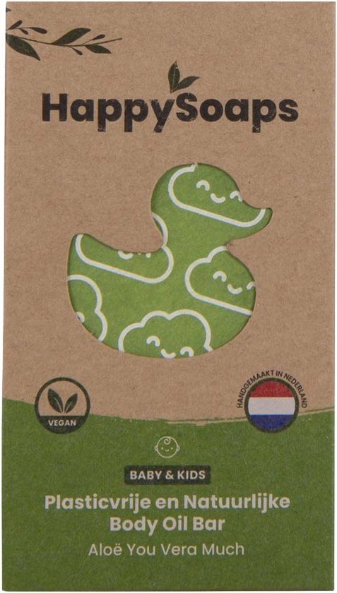 HappySoaps Baby & Kids Olie - Aloë You Vera Much - 3x20 Gram