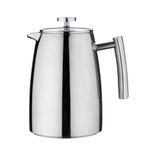 Café Stål Belmont Cafetière, 2 liter, 16 kopjes, Dubbelwandig