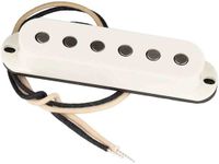 Lollar 10-203-113-14 Single Coil Pickup - Vintage Blonde brug, flat poles, parchment