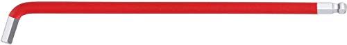 KS Tools 151.4423 Gebogen inbussleutel met kogelkop, XL, 2,5 mm, 108° gebogen