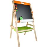 Small Foot world® Magnetisch schoolbord compact, hout, groen, rood