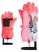 Ziener Leo-Z Skihandschoenen, wintersport, voor kinderen, winddicht, waterdicht, lange ritssluiting, neonroze, 2,5