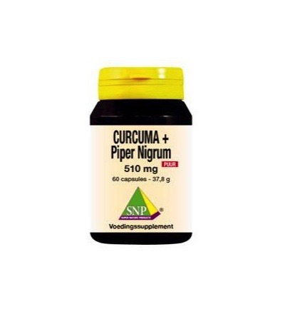 SNP Curcuma piper nigrum 510 mg puur 60 CA