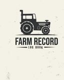 Farm Record LogBook: Farmers Record Keeping Book, Equipment Maintenance Repair Income Expense Ledger Logbook Organizer Breeding And Calving Logbook | Farm Bookkeeping Notes