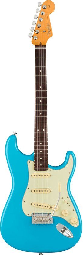 Fender American Professional II Stratocaster Miami Blue RW Electric Guitar