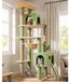 Arbre à chat Cactus Vert - 178 cm - Hamac et Maison de chat