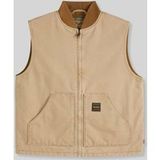 Levi's Regular fit outdoor bodywarmer van pure katoen met opgestikte zakken