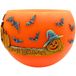 Dekohelden24 XXXL Mega kaars als lampion, Halloween-decoratie, outdoor pompoen als kaars, Halloween pompoen als kaars, theelichthouder herfst, herfstdecoratie kaars rond, afmetingen L/B/H: ca. 25 x 25